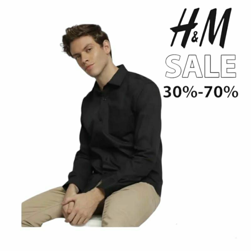 kemeja polos H&M kemeja pria polos kemeja slimfit polos kemeja tekini kemeja polos pria dan wanita