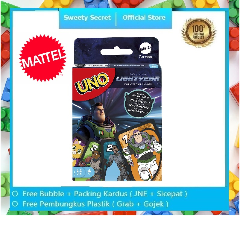 Mattel Uno Disney Pixar Lightyear ORIGINAL