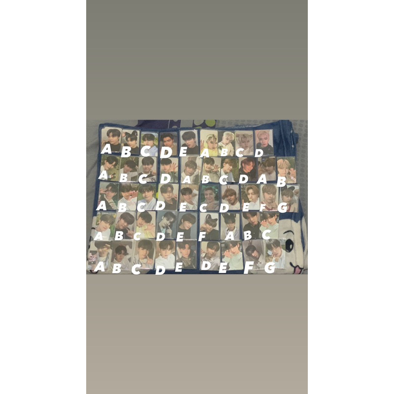 READY STOCK ZB1 Zero Base One Zerobasone LD POB PC photocard lucky draw pre order benefit shanbin su