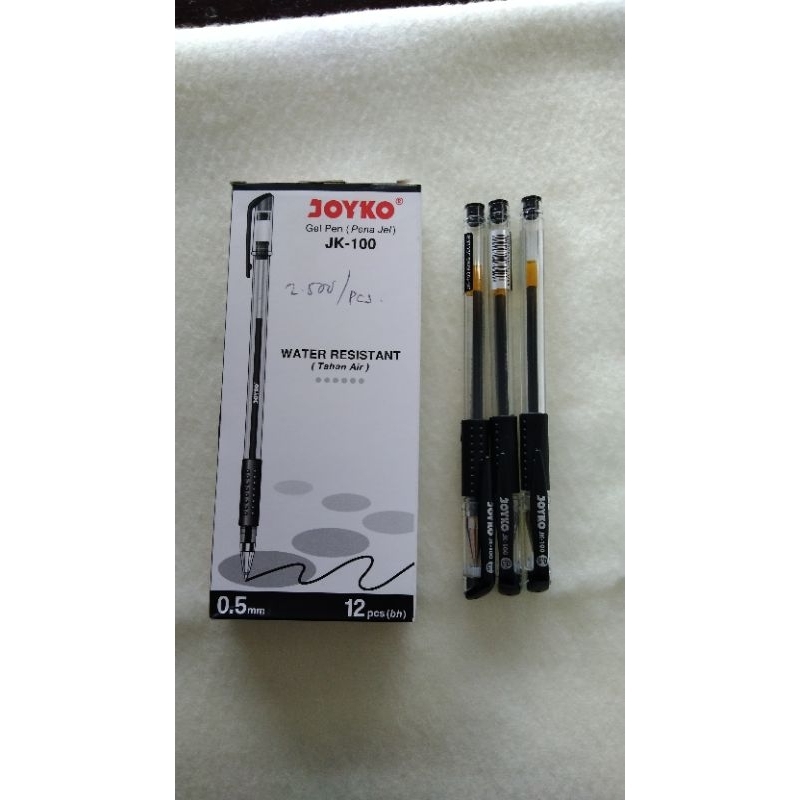 

Joyko JK-100 Pen / Pulpen / Ballpoint / Hitam Harga satuan