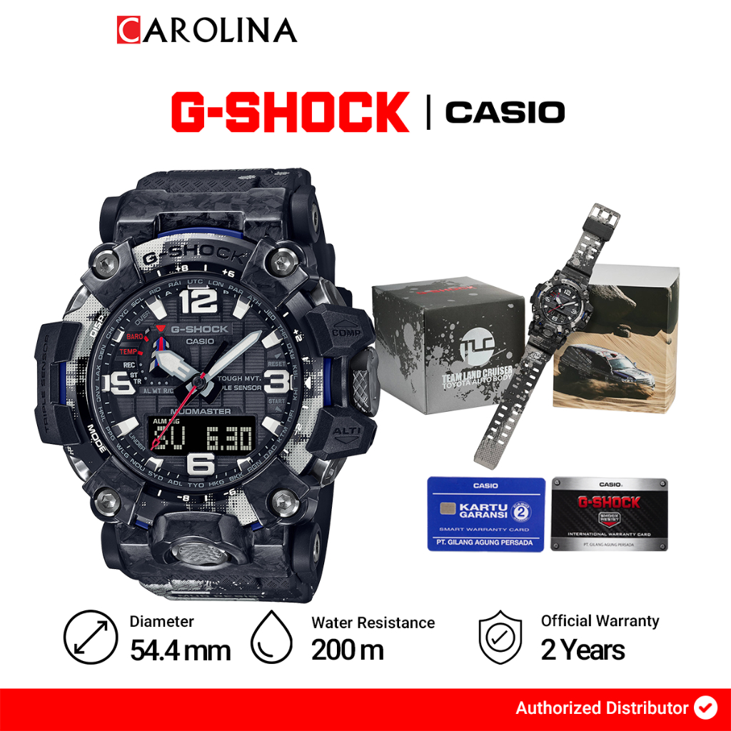 Jam Tangan Casio G-SHOCK GWG-2000TLC-1A Pria
