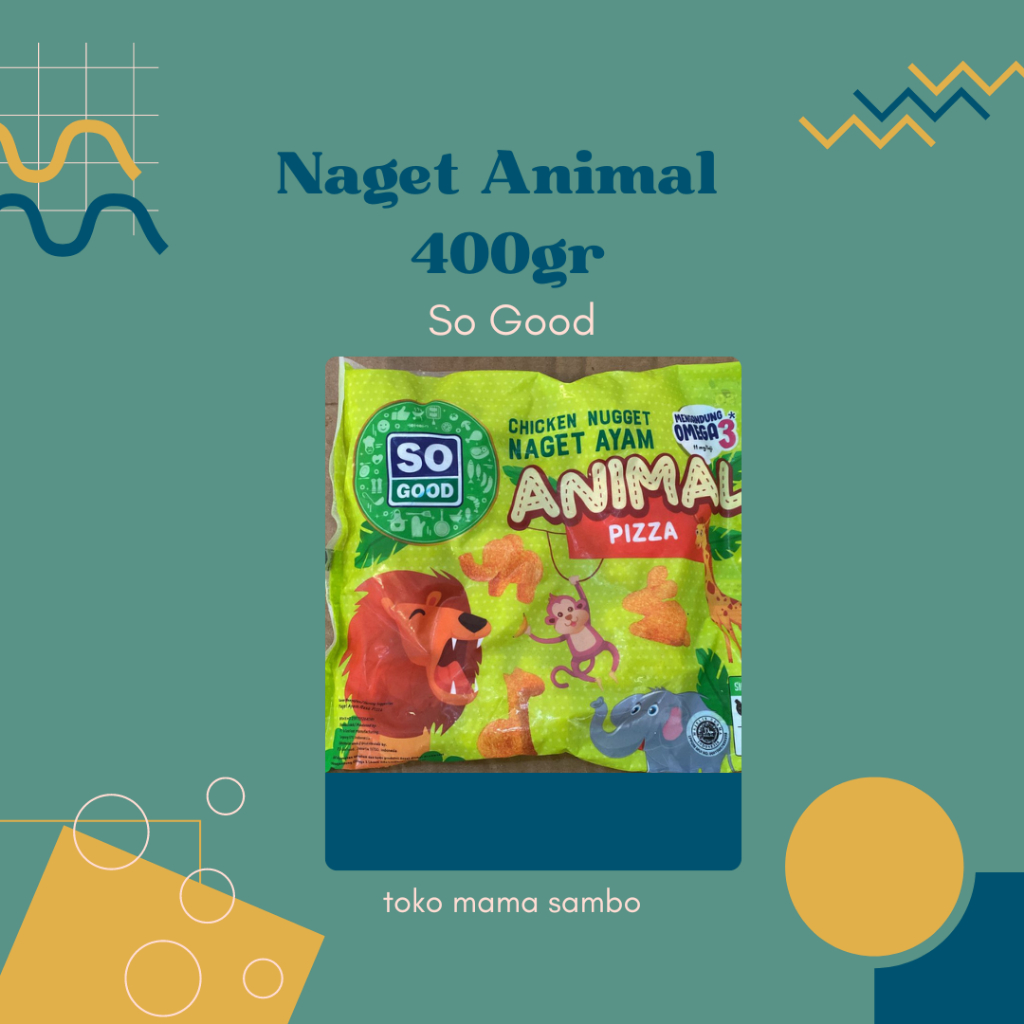 

So Good - 1 Pack Chicken Nugget Animal