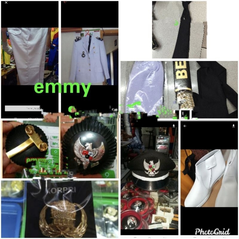 Seragam Lurah/Kades /Kepala Desa PDU 1 set komplit