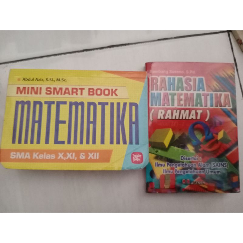 

Buku saku matematika sd, smp, sma mini smart book matematika rahasia matematika ori