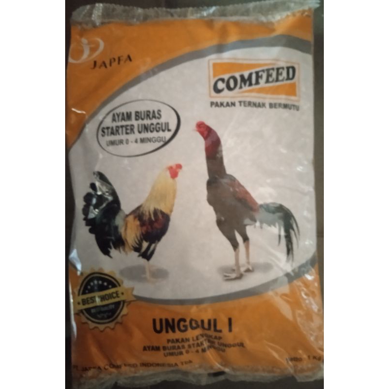 

AYAM BURAS STARTER UNGGUL 1
