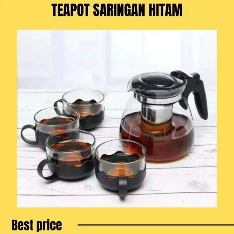 TEAPOT SARINGAN HITAM