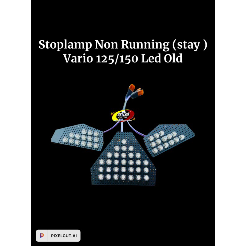 stoplamp led no running tanpa modul vario led old 125/150 2014-2017