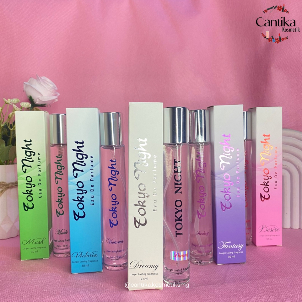 ✿CANTIKA✿ тσкуσ ηιgнт Tokyo night parfume edp panjang 30 ml parfum lembut spray wangi alami tahan la