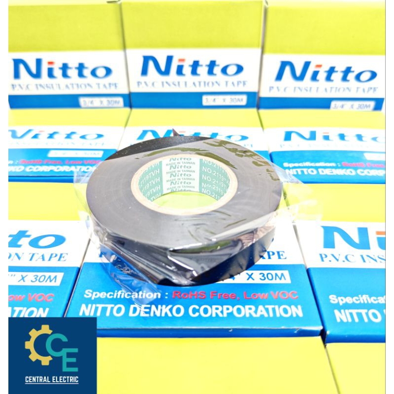 Isolasi Nitto / Solasi Kabel Listrik - Penyambung Kabel Tembaga