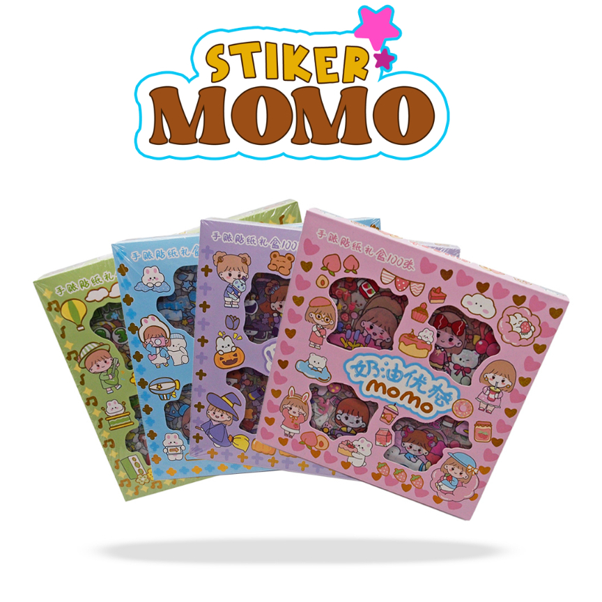 

Stiker Momo isi 100 pcs