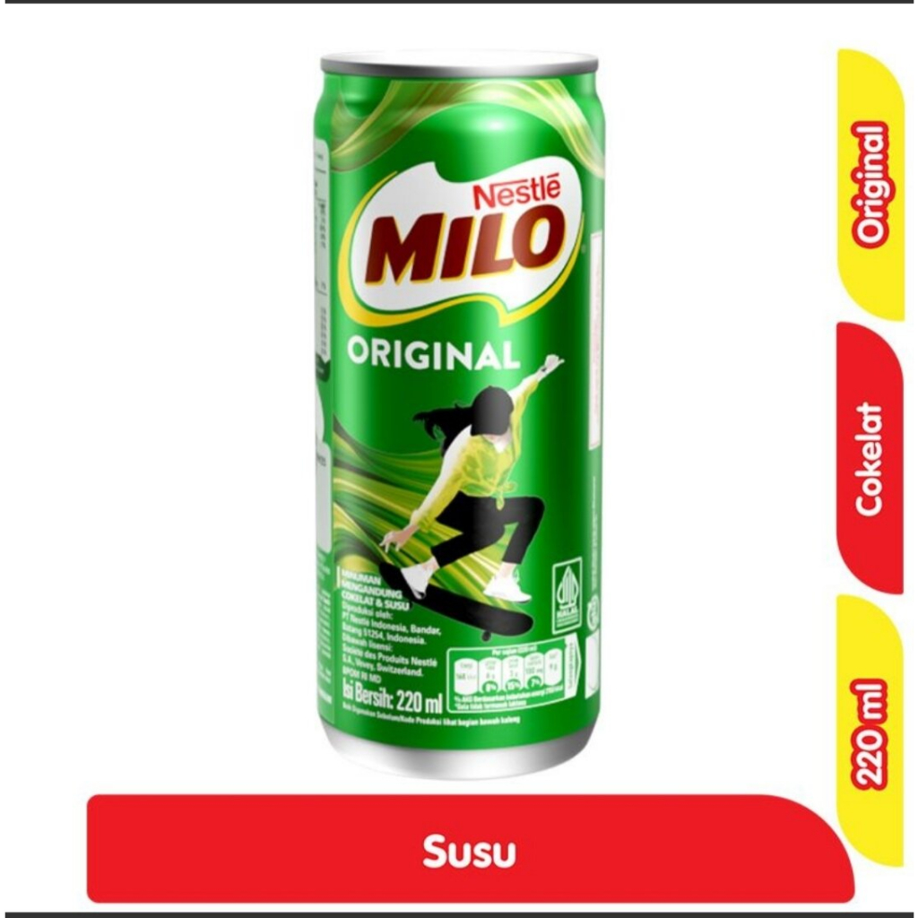 

Milo Original Kaleng 220 ml