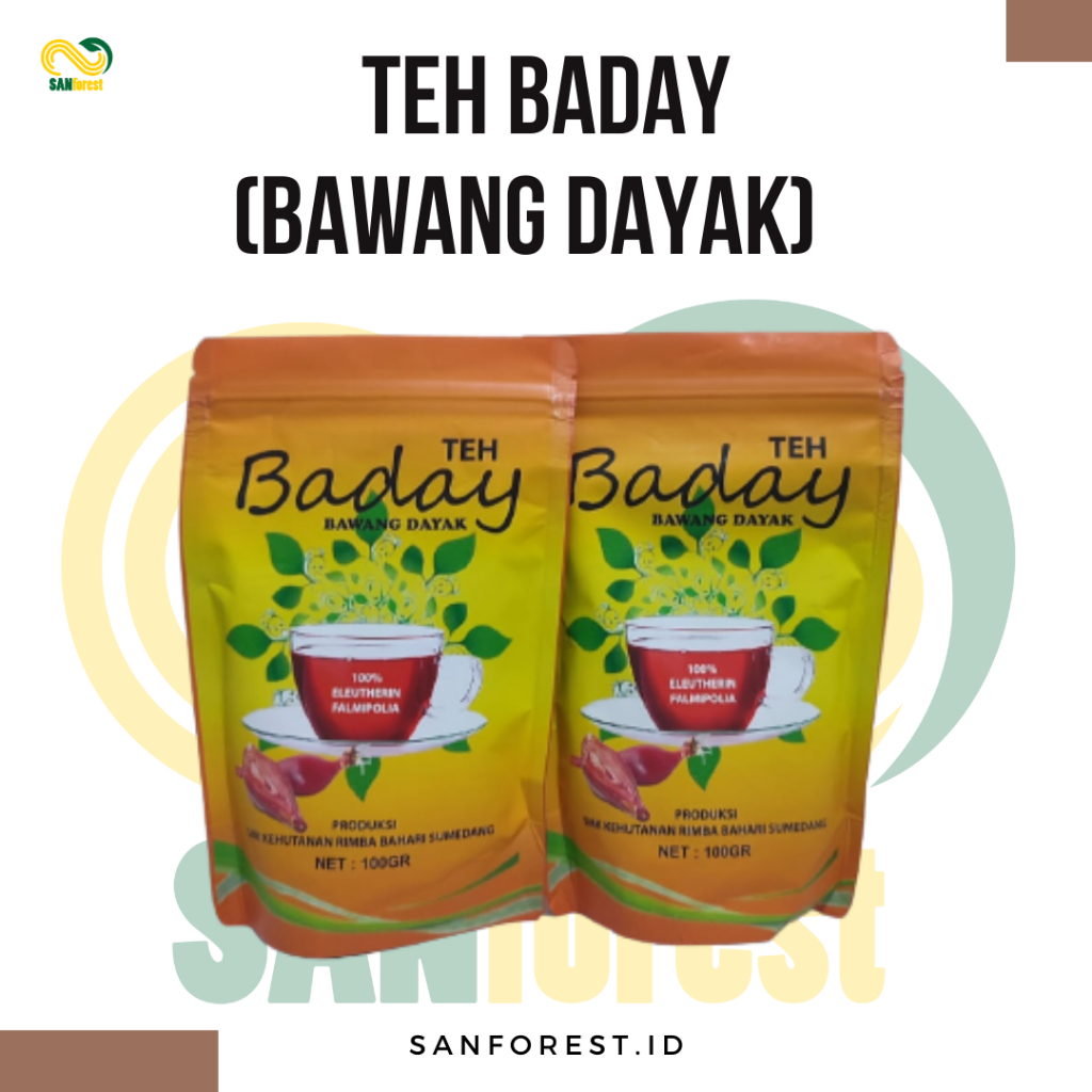 

Teh Bawang Dayak (Teh Baday) Murni