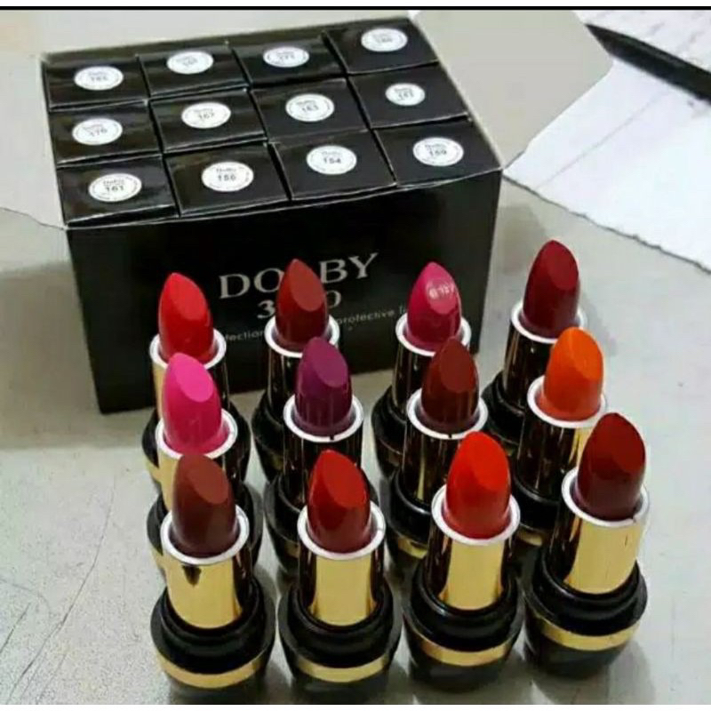 LIPSTIK DOLBY 3000 PENDEK MATTE TAHAN LAMA 3GR PREMIUM