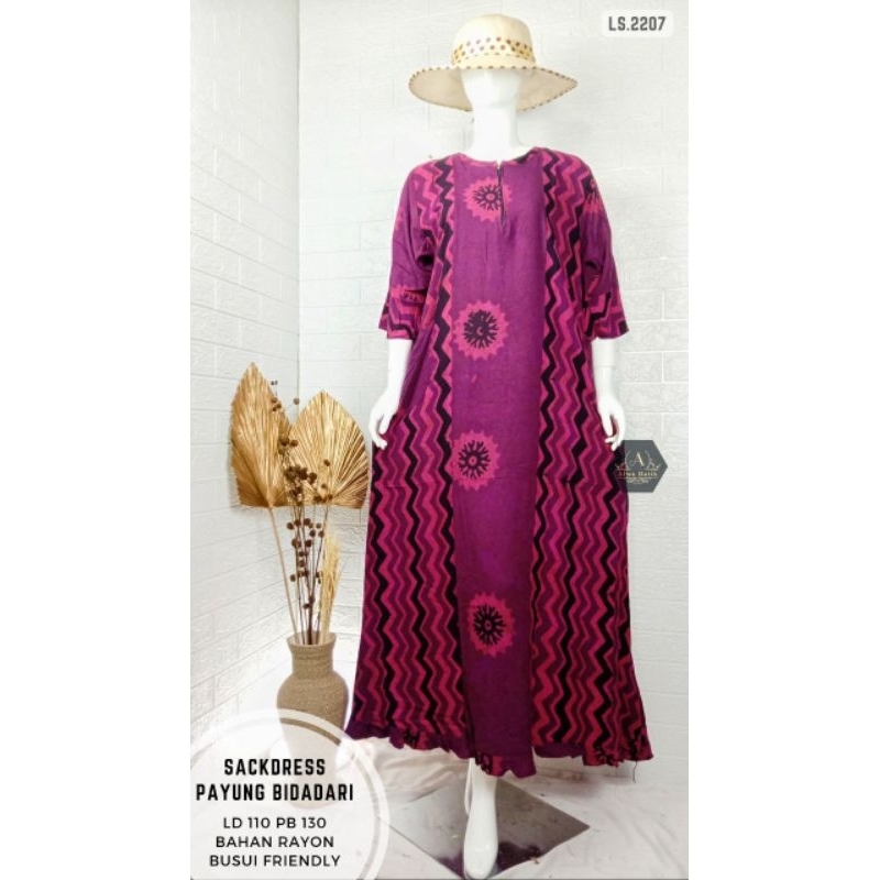 SACKDRESS PAYUNG BIDADARI BATIK LAWANG SEWU DASTER KUALITAS PREMIUM ORIGINAL