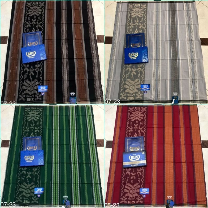 Sarung BHS Classic DKG GDE KWG Kawung Dobby Original Gold