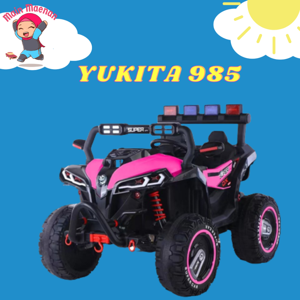 Mainan aki anak-YUKITA 985 ( UTV KOMODO )