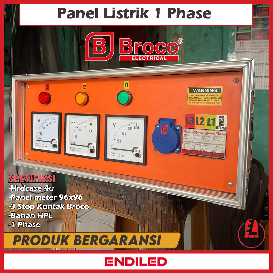 PANEL LISTRIK SOUND SYSTEM 1 PHASE
