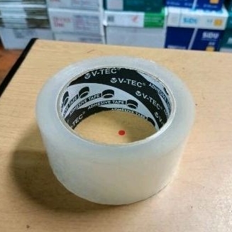 

Lakban Bening dan Coklat V-TEC panjang 100 yard