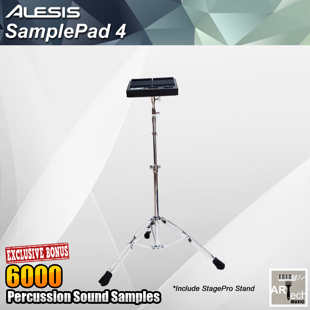 Alesis SamplePad 4 / Sample Pad 4 / SamplePad4 Drum Pad Percussion