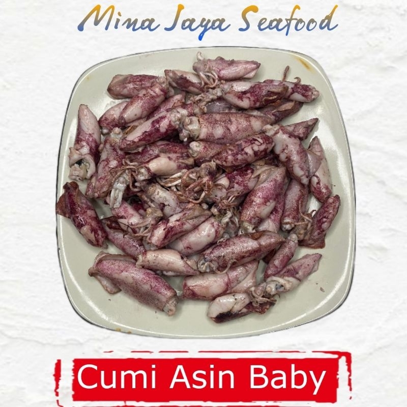 

Cumi Asin Telur Baby 1KG / Cumi Rebus Asin