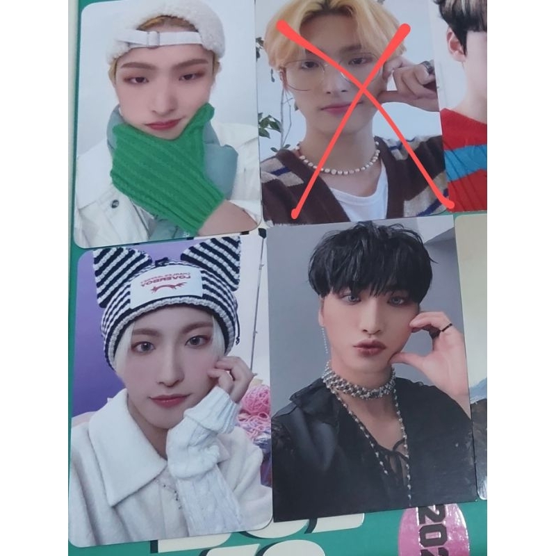 PHOTOCARD ATEEZ SEONGHWA RANDOM PC BINDER WINTER BUNDLING HONGJOONG YES24