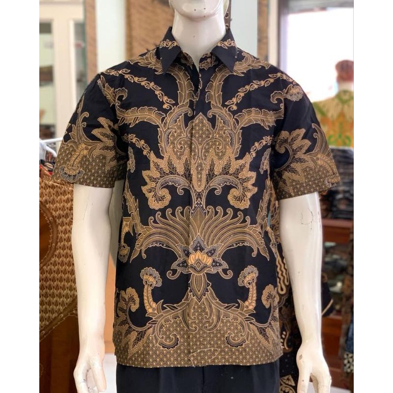kemeja batik Danar Hadi lengan pendek