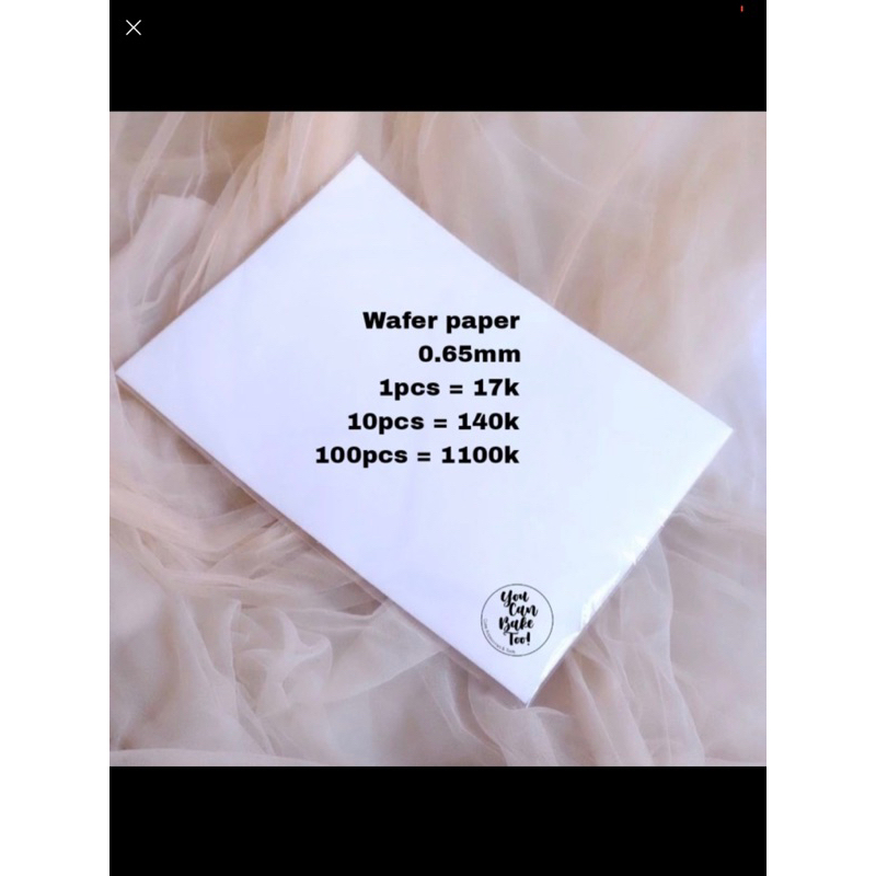 

Wafer Paper 0.65mm