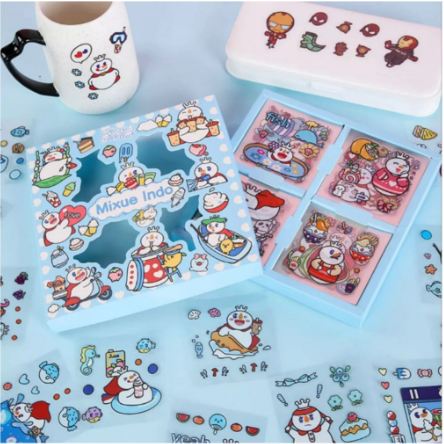 

STICKER MIXUE 2D KARAKTER WATERPROOF ORIGINAL 1 BOX 100 PCS