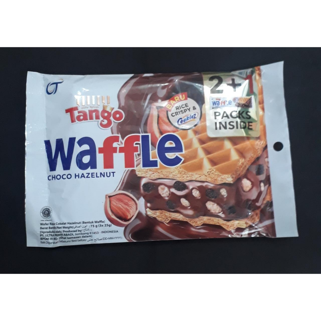 

TANGO WAFFLE CHOCO HAZELNUT ISI 3PCS X 25G