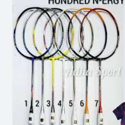 HNDRD Badminton Racquet [N-Ergy 80] + Bonus String
