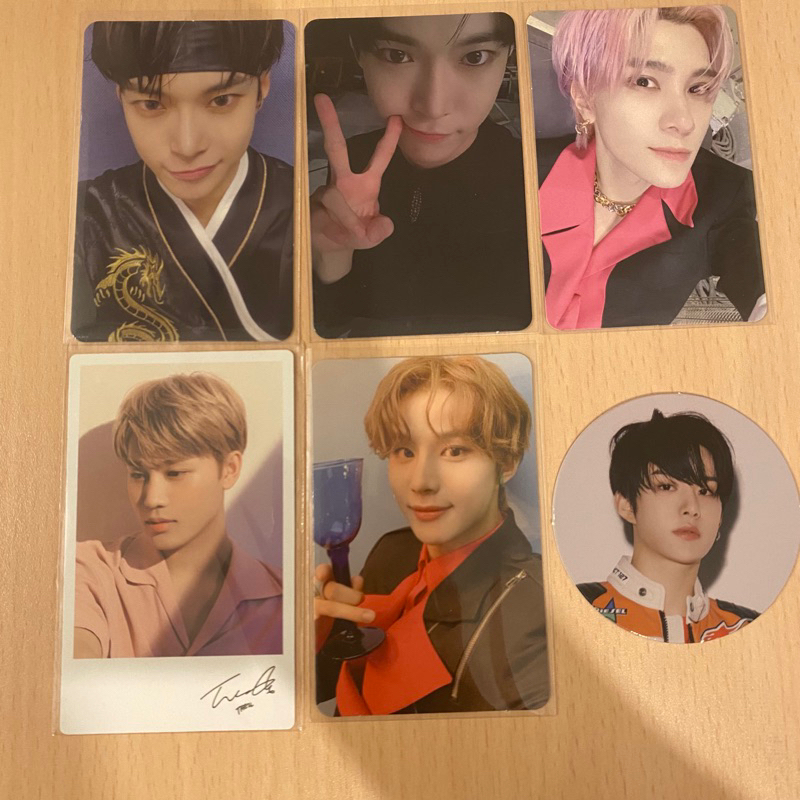 pc photocard cc circle card jungwoo hendery kihno arrival 1st player neozone doyoung ace kit sign re