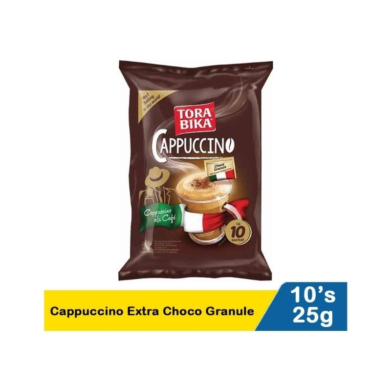 

Torabika cappucino choco granule 25gr 10pc