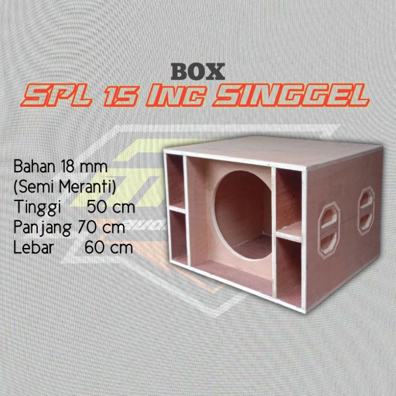 BOX SPL 15 INC SINGGEL
