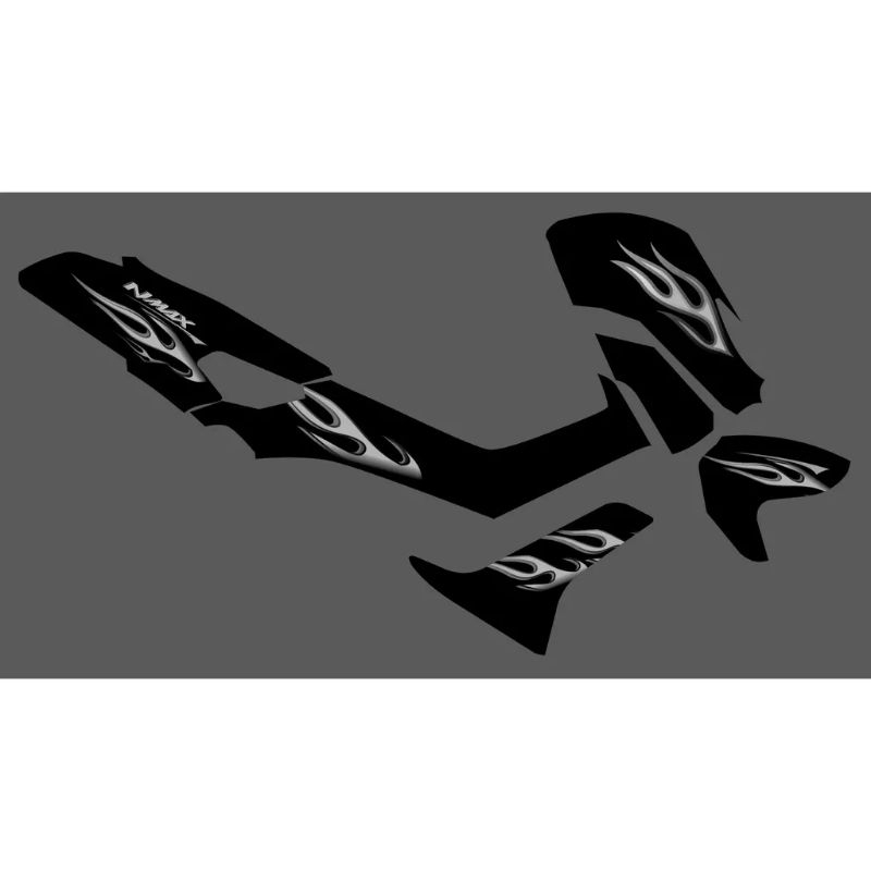 STIKER STRIPING TRANSPARAN NMAX OLD 155 API STRIPING CUSTOM API NMAX