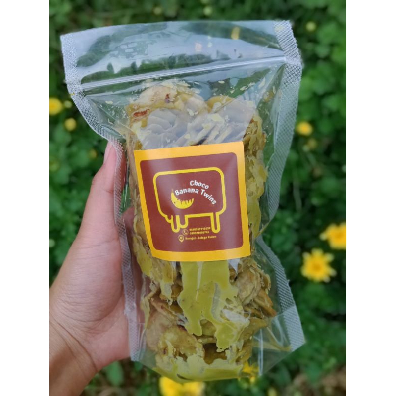 

KERIPIK PISANG LUMER RASA GREENTEA