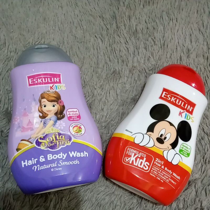 eskulin kids hair&body wash