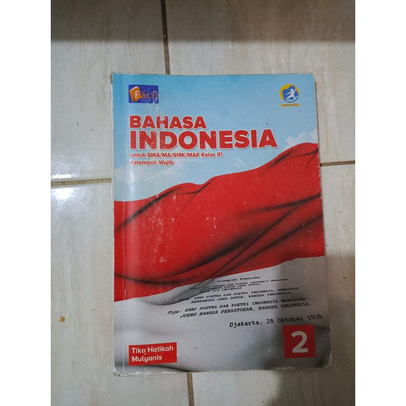 

Buki bahasa indonesi kelas 2 SMA / kelas 11