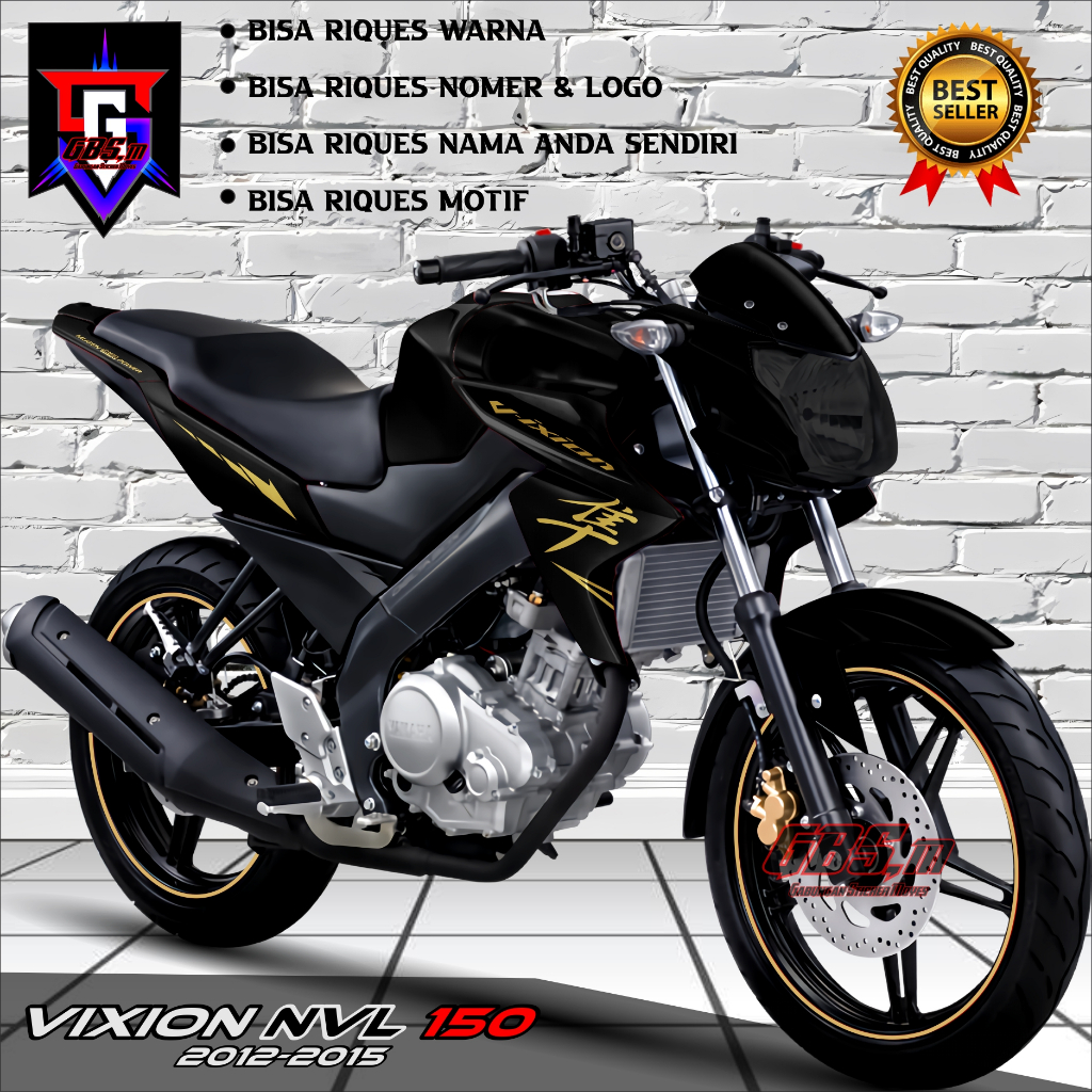 Decal Vixion Nvl 150 Fullbody Stiker Vixion Nvl 2013 214 Full Body Striping Vixion Nvl Variasi
