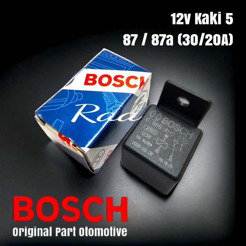 Relay Bosch Original - Universal Relay Klakson & Lampu