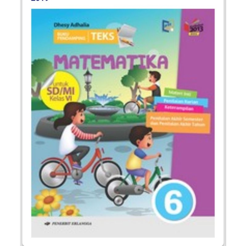 

Buping matematika SD/Mi jilid 6/kelas Vl kurikulum K13 original