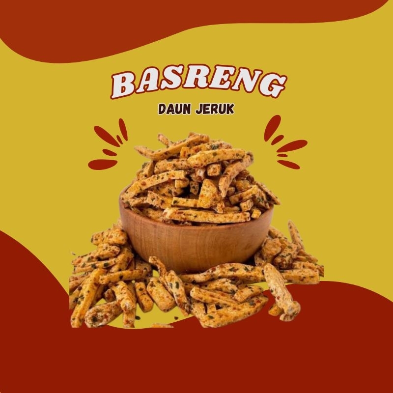 

Basreng Pedas Daun Jeruk Stik Basreng Pedas Baso Goreng 500gr