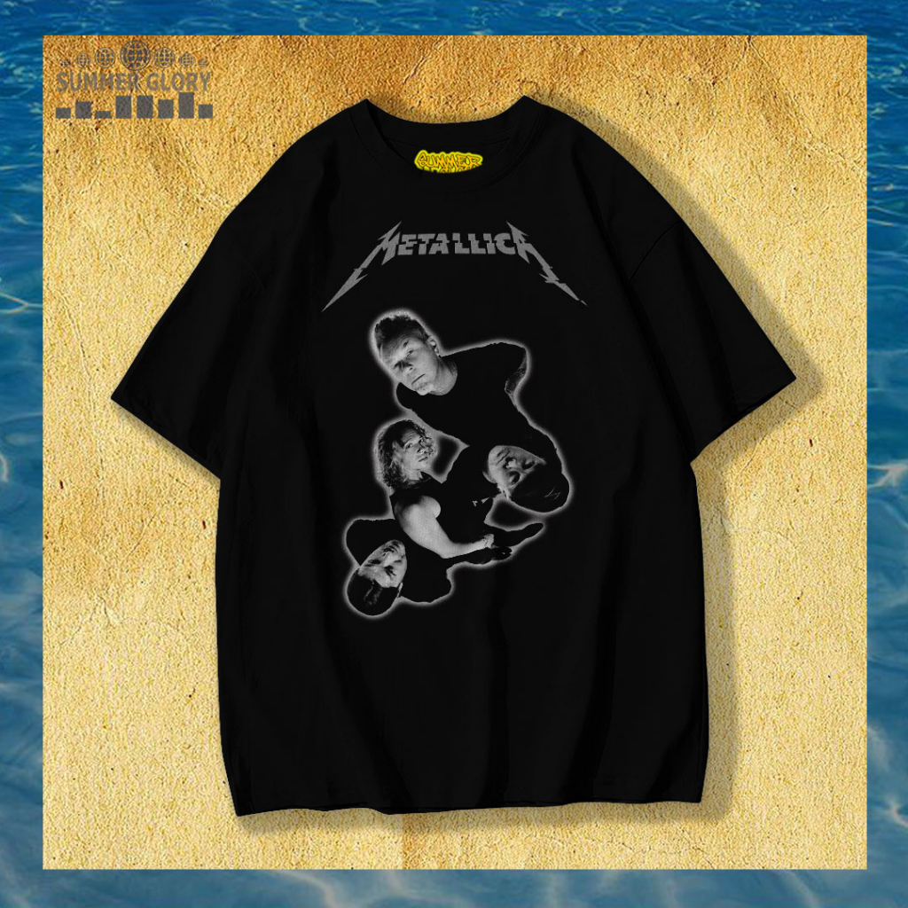 METALLICA T-SHIRT / KAOS BAND METALLICA / KAOS BAND