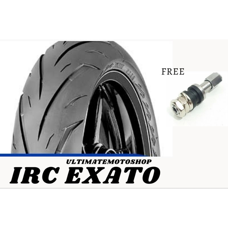 BAN MOTOR IRC EXATO 80/90-14 TUBELESS RING 14