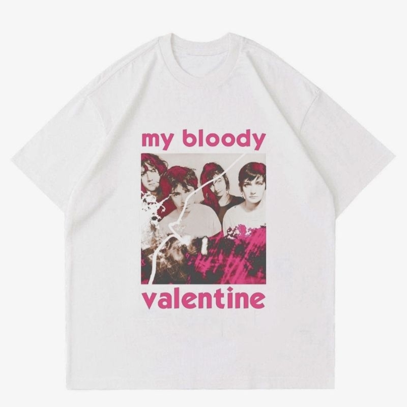 TSHIRT VINTAGE BAND MY BLOODY VALENTINE | BAJU KAOS VINTAGE BAND MY BLOODY VALENTINE UNISEX