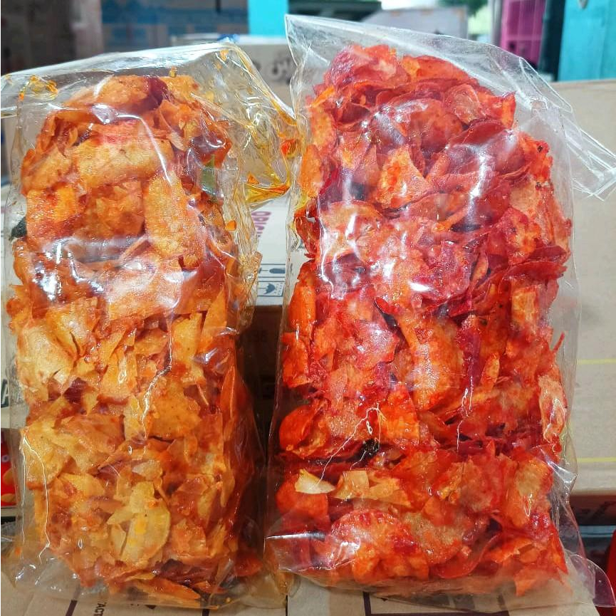 

Keripik singkong rujak pedas