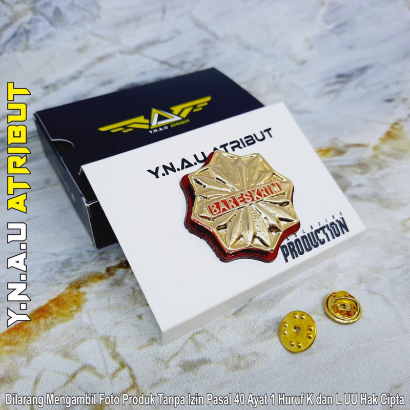 ATRIBUT POLRI / PIN RODA BARESKRIM POLRI EXCLUSIVE