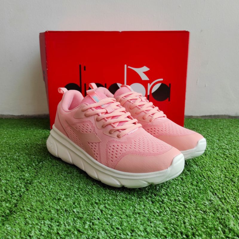 Sepatu Running Diadora Frederic Pink Original