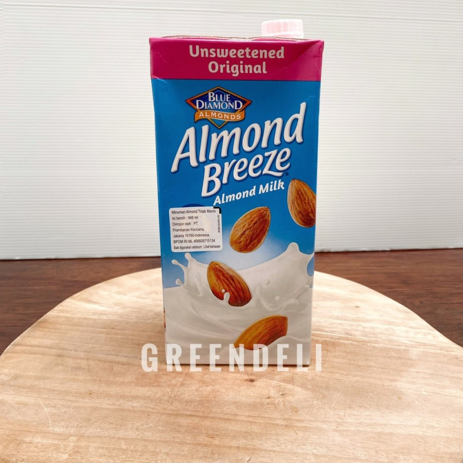 

Almond Milk Blue Diamond Unsweetened / Susu Almond 946ML