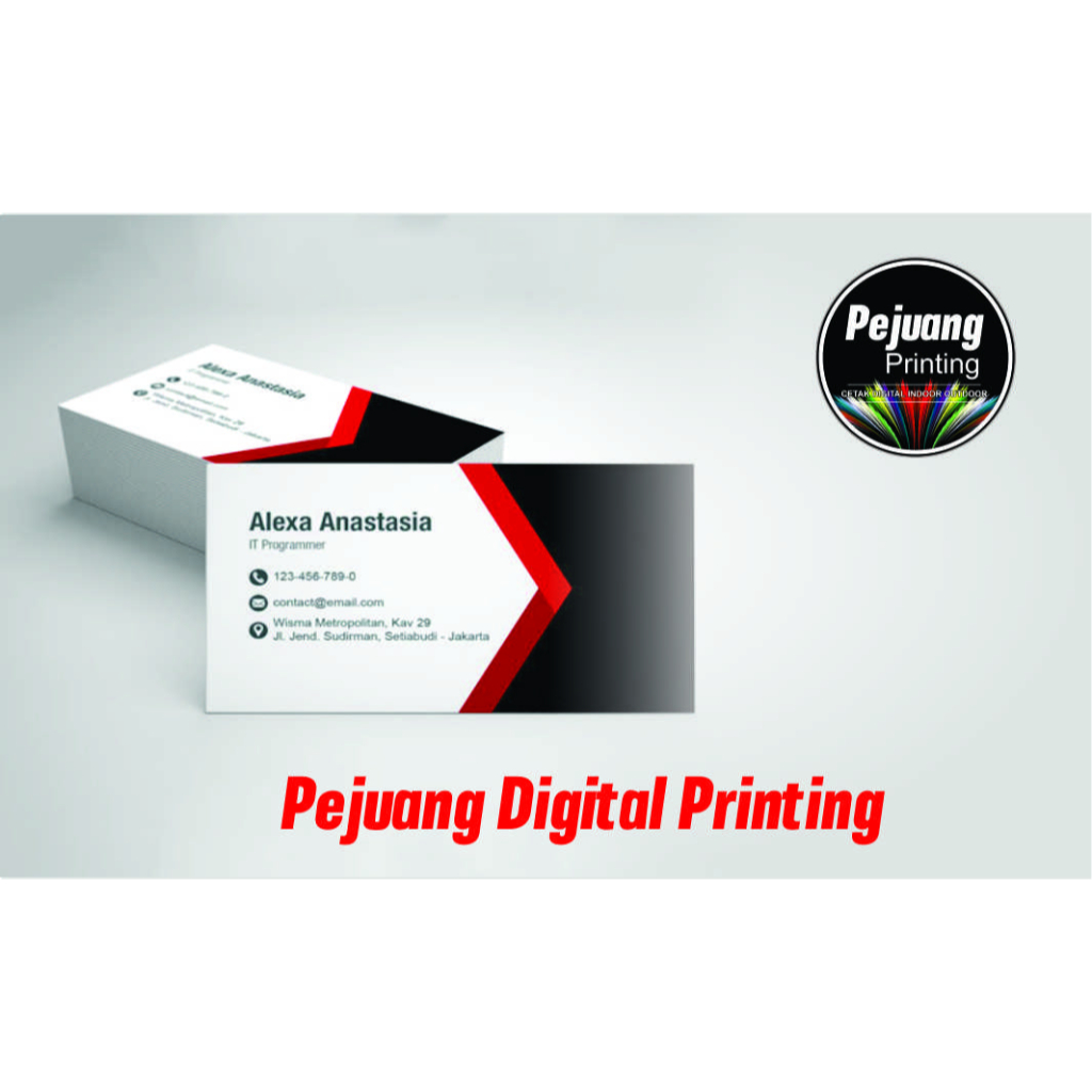 

KARTU NAMA 1sisi (namecard)