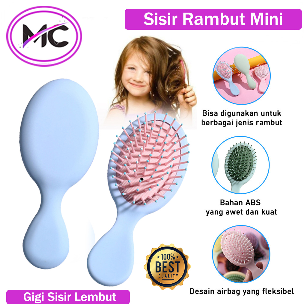Sisir Rambut Anti Kusut Untuk Wanita Anak Dewasa Haircomb Airbag Pijat Kepala Sisir Lembut Portable